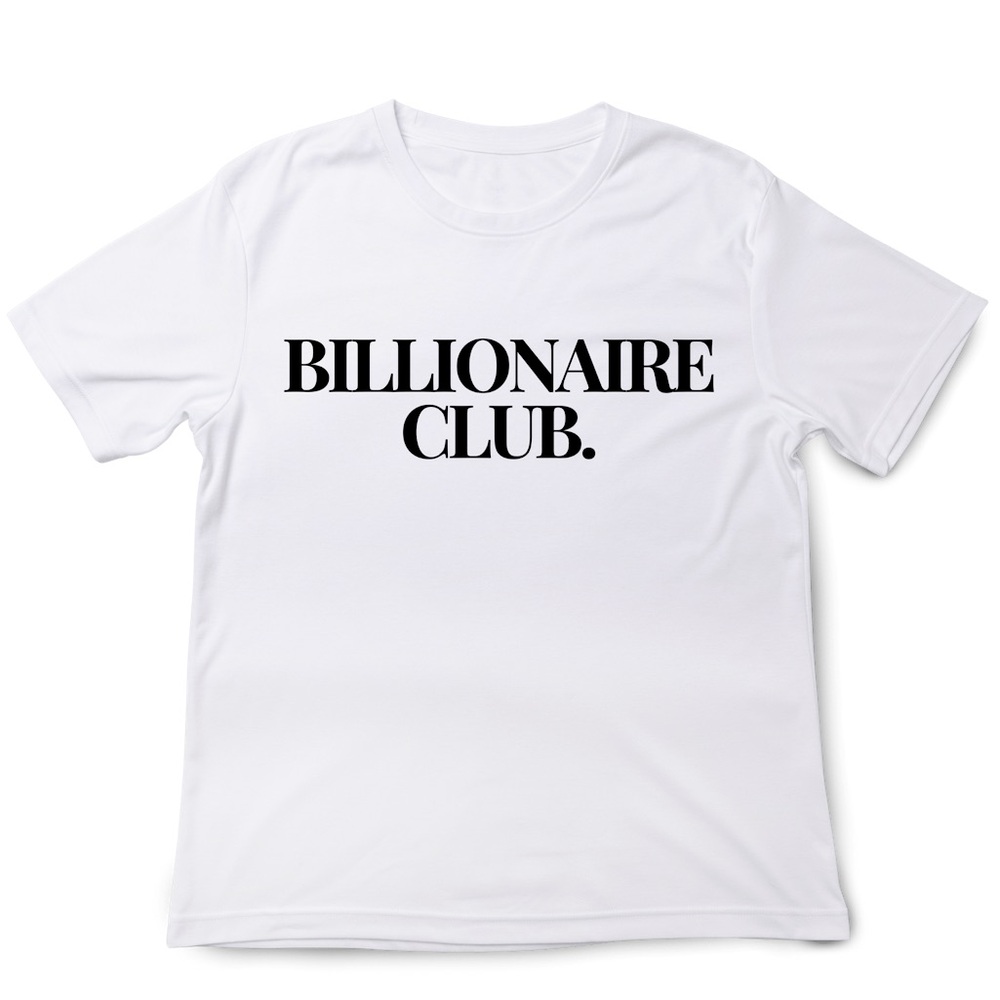 Unisex “Billionaire Club” Tee, Soft Cotton, Relaxed Fit